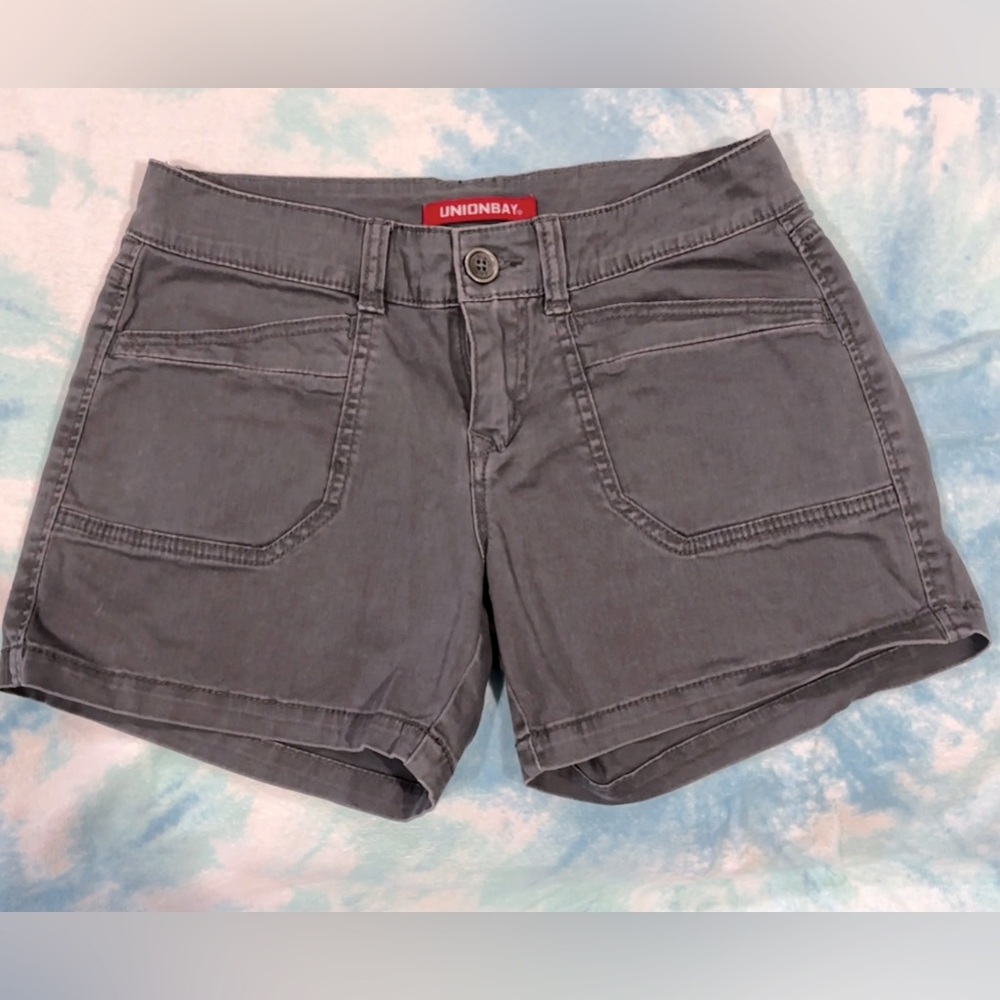 Unionbay grey shorts jr sz 3